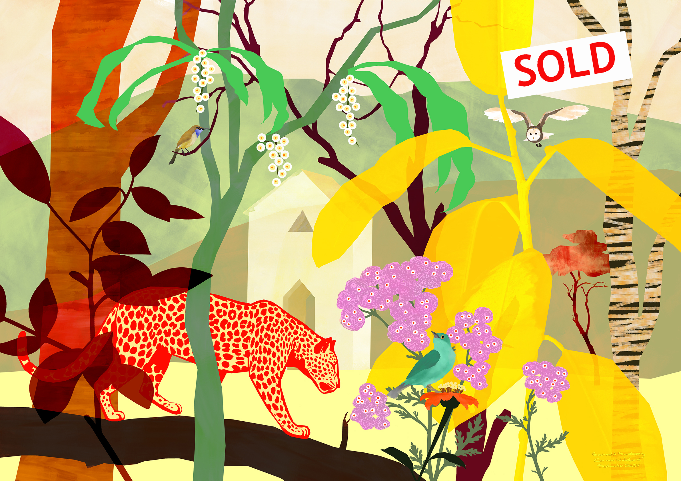 Bushveld Sanctuary — Original Contemporary Nature Artwork